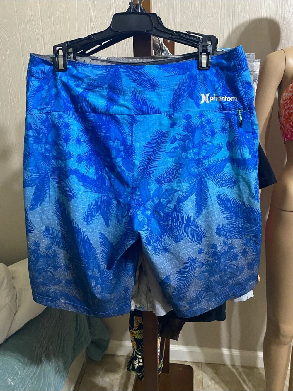 Hurley Blue Tropical Palm Board Shorts
